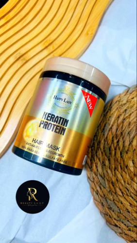 ماسک مو کراتین و پروتئین هپی لیدی فاقد سولفات داخل