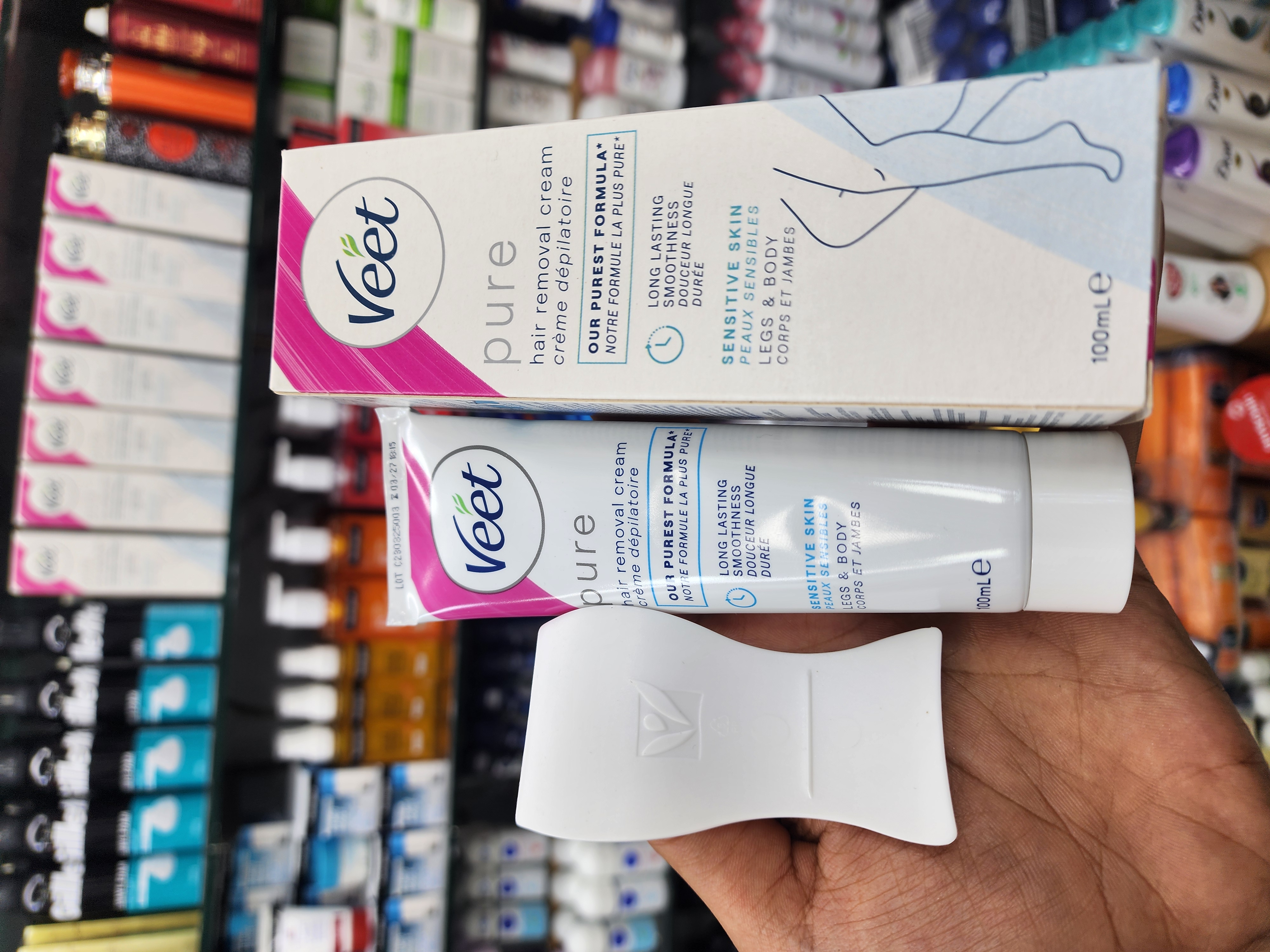 کرم موبر ویت Veet _______________________ مناسب پوست های حساس مناسب